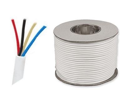PVC Insulated Copper Multi Core 4 Core 24AWG Fire Alarm Cable Wire for Security Systems