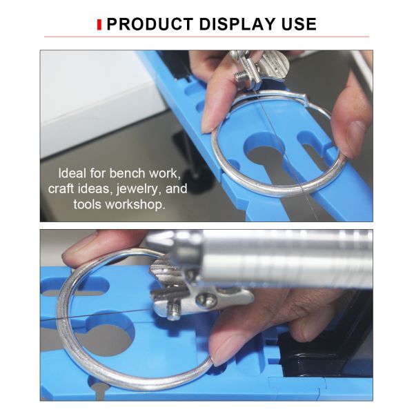 V Slot Workbench Jewelers Bench Clamp 2.35mm Handle Diameter