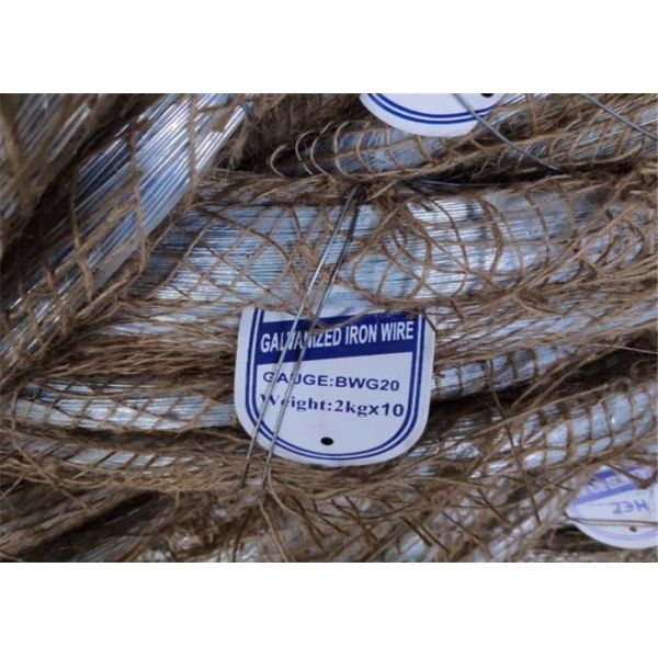 Цинк бандажной проволоки катушки 1kg Bwg 21 электрический гальванизированный покрыл