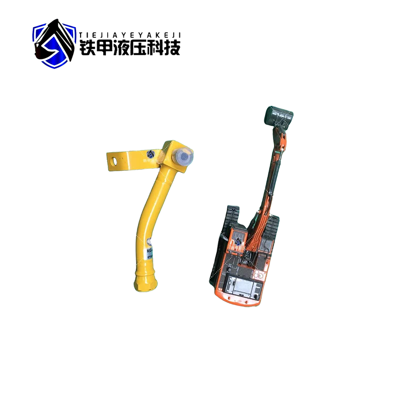 oil inlet pipe for Building Material Shops PC60 hydraulic system distributor bucket pipe