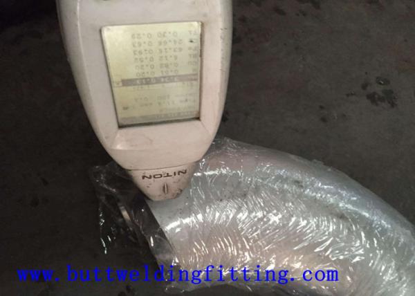 El codo de acero inoxidable pulido con conexión roscada 2500 PSI Presión Codo para máxima resistencia