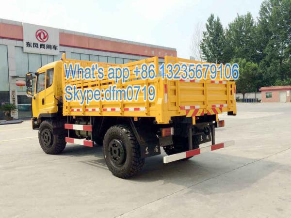 Euro3 Cummins 170HP Dongfeng 4x4 EQ2070GZ Off-Road Truck, Dongfeng Camiones,Dongfeng Truck