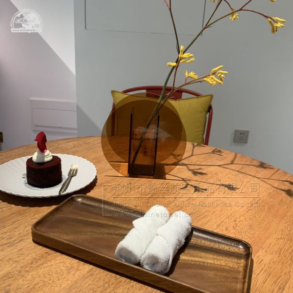 Полотенца oshibori белого хлопка связки небольшие