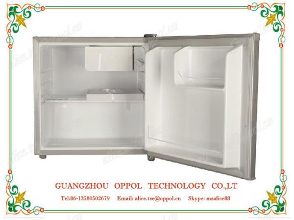 OP-609 Low Temperature Direct Cooling Style Plastic Door Hotel Mini Freezer