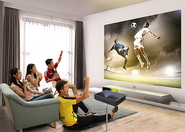 FLYIN M1 DLP Laser projector Android 9 Home Theater Projector With 3D 1080P 4K Ultra Short Throw Laser Smart Projector