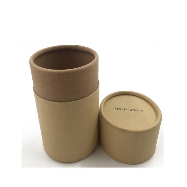 Child Proof Airtight  Tubular Kraft Food Paper Tube Can Packaging Box For Honey Bottle