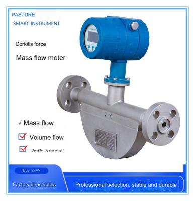 Coriolis Force Mass Flowmeter Ideal For Chemical Petroleum And Pharmaceutical Industries