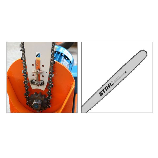 Промышленный электрический дереворезатель мощностью 4 кВт для переносной резки древесины в промышленных условиях