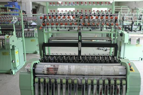 16/20 High Speed Flat Head Shuttleless Machine for Production of Elastic and Non-Elastic Narrow Fabrics with Computerized Jacquard Loo