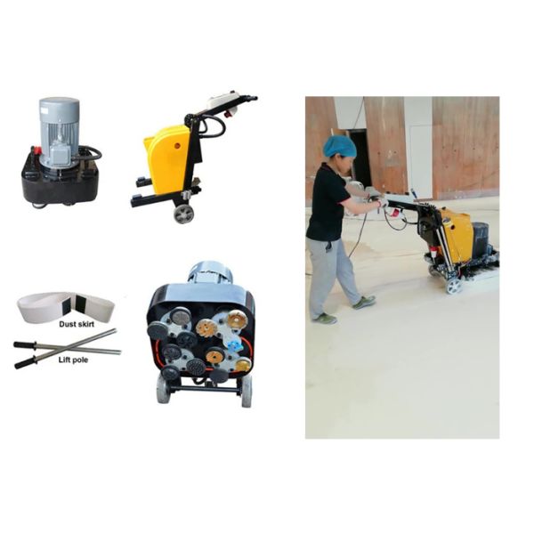 Конкретная машина точильщика с головами инвертора 12 мотора 550MM