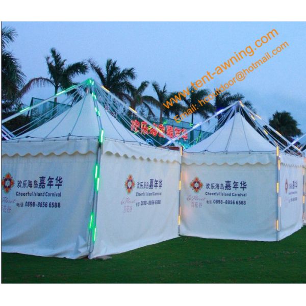 Gala Tent, Steel or Aluminum 6x6m UV Resistance Tent  for  Party Event