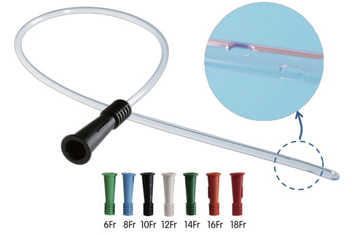Sterile Hydrophilic Intermittent Catheter with 3 Years Shelf Life and 6-18 Fr Outer Diameter