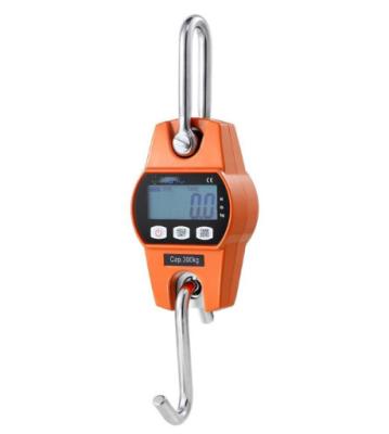 Báscula colgante electrónica de 200 kg, balanza digital de gancho de acero inoxidable