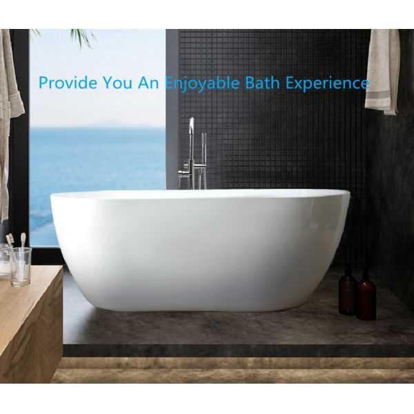 АСТМ нескользящая классическая овальная форма акриловая свободностоящая ванна