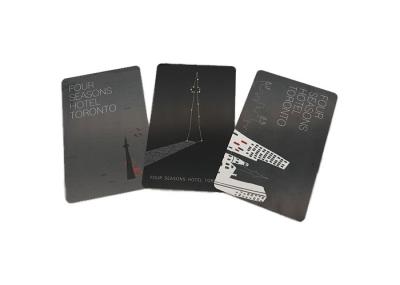 125KHZ / 13.56MHZ RFID Hotel Key Cards Blank Plastic ID Cards Door Access