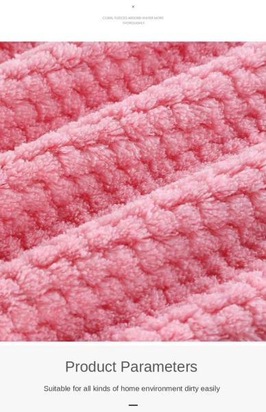 KILINE Washable Microfiber Cleaning Cloths 25x25cm Stainless Steel PP