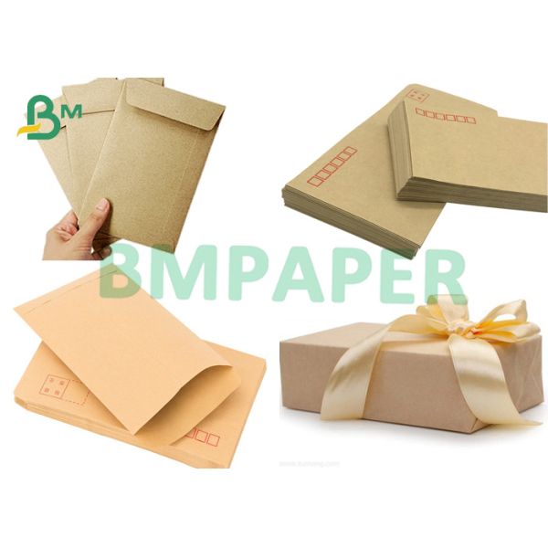 бумага 120gsm желтая Kraft бумага Rolls 120gsm желтая Kraft для создания программы-оболочки подарка сумки конверта