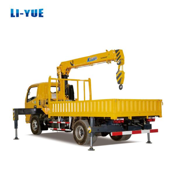 3 Ton Mini Truck Mounted Crane New Telescopic Boom Crane