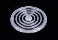 Efficacité élevée 92% ou plus 200w265mm bobine UFO60 90 degrés Lentille de LED haute baie d'éclairage luminaire de haute puissance