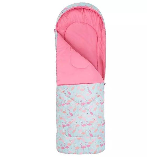 Cold Weather 2.95lbs 190T Polyester Kids Sleeping Bag