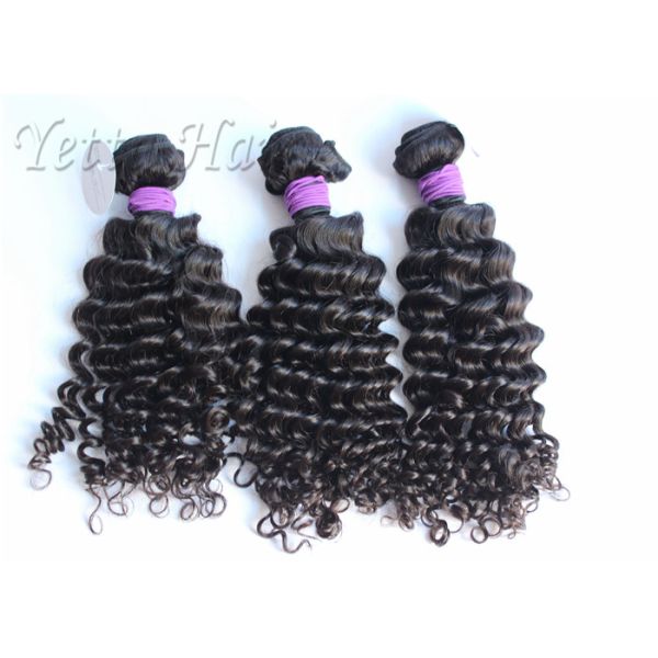 No Shedding No Tangle peruvian deep wave virgin hair Wet and Wavy With Closure