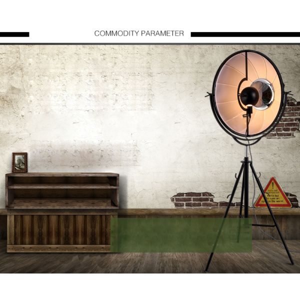 Nordic minimalist creative semicircular metal lampshade photography satellite decoration floor lamp e27(WH-MFL-107)