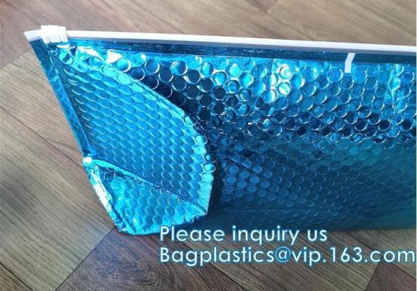Jewelry, Beauty Bubble Zipper Bag Customized Envelope, Recycled PVC Bubble Pouch, Bubble Wrap, Epe Foam