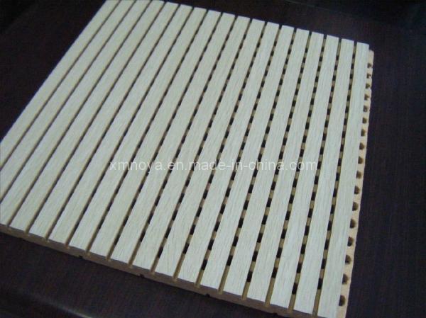 Wool Acoustic Panel Type for Soundproofing 600*600 Size Perforated Wooden Panels