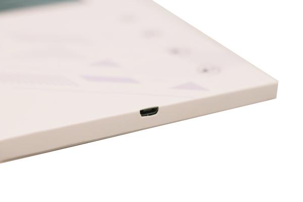 Carte de diffusion vidéo personnalisée avec rapport de téléchargement USB 16:9