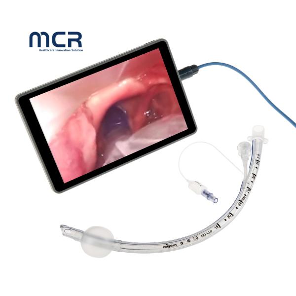 Regular Video Channel Visual Single Lumen Endotracheal Tube with Micro- Thin Cuff