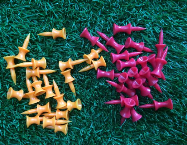 Step Down Golf Tees , golf tee , plastic golf tees