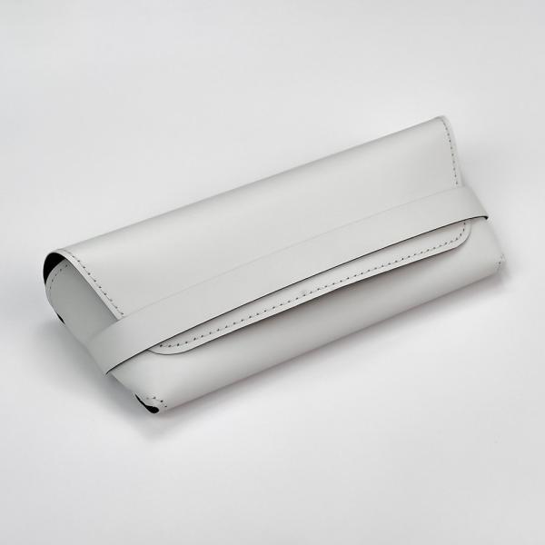 Simple Portable Leather Sublimation Glasses Bag Custom Glasses Case For Sublimation Photos Printing