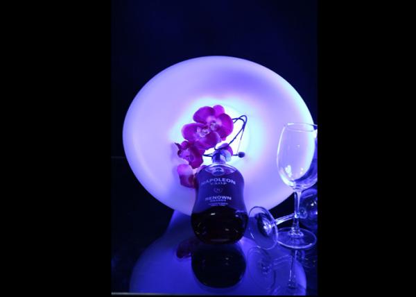 Modern Illuminated Flower Pots Remote Controller For Outdoor Decoration