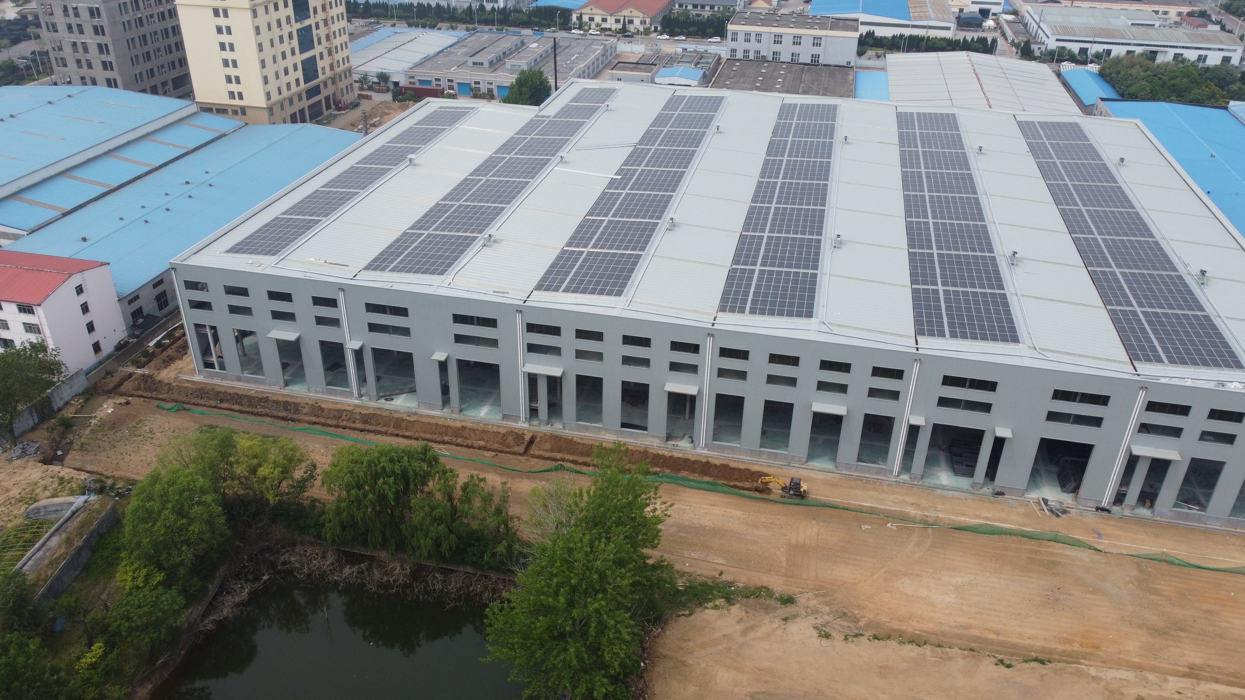Large-span heavy steel structure fabrication Steel members for high-rise