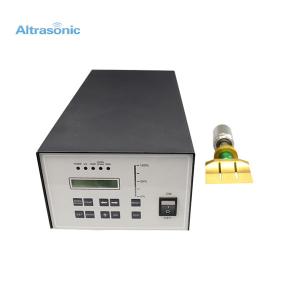 40 quilohertz de equipamento de corte ultrassônico de 500w com interruptor de pé