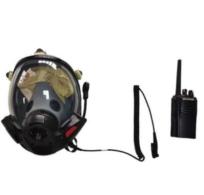 Segurança de máscara facial completa SCBA personalizada com comunicação por rádio de longa distância