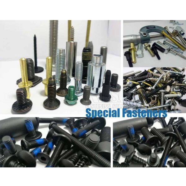 Special self tapping screws with cross recessed slotting square head color coating