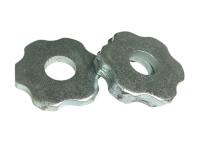 Cortador de estrellas de 6 puntas 6pt Cortadores de escamas de pavimento Marcado de carburo Cortadores de escarificadores