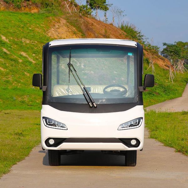 Battery Operated Electric Passenger Bus USA curties controller 350A