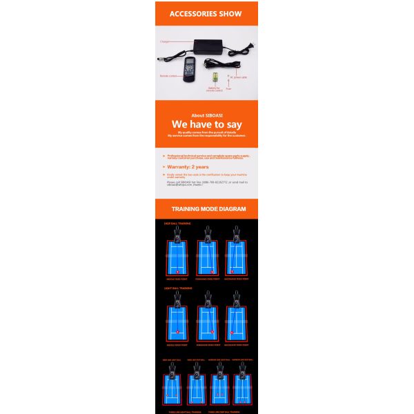Машина фидера тенниса S4015 с рассекателем шарика экрана LCD двойным