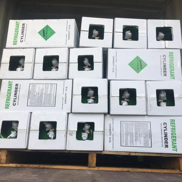 99.9% CH2f2 HFC R32 Refrigerant 13.6kg Refrigerant Flammable
