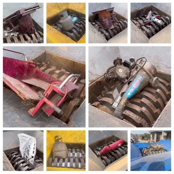 300Kg/H-22000Kg/H Aluminum Shredder Machine Industrial Shredder Metal