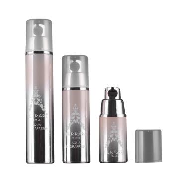 Bouteille de pompe sans air Emballage cosmétique 15 ml 30 ml 50 ml Marque OEM (MC-212)