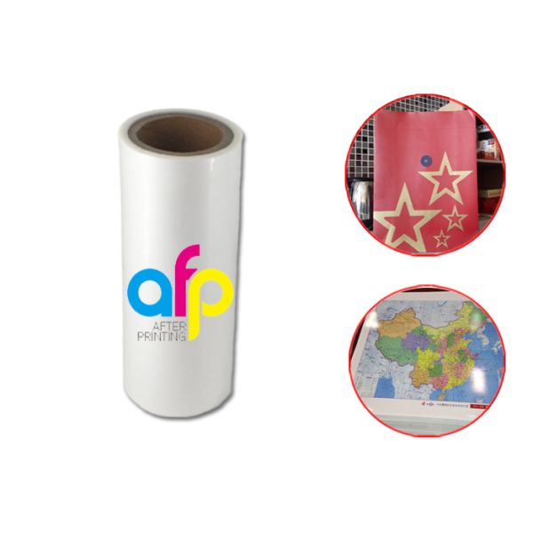 BOPP Hot Glossy Laminating Film Transparent With Hot Melt Adhesion