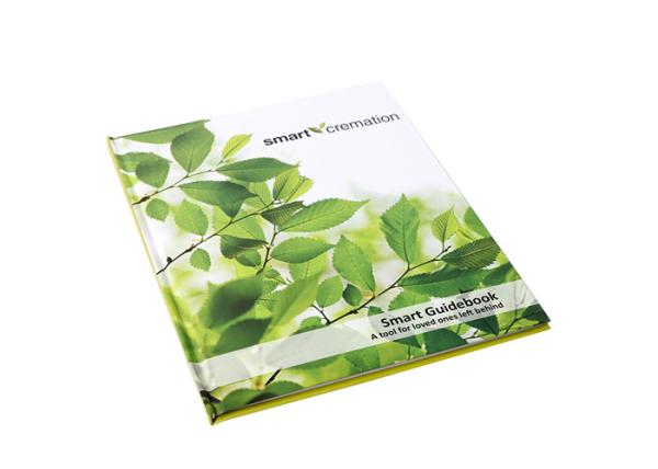 Cardboard Hardcover Book Printing Matt Art Paper With 3mm Bleed Position