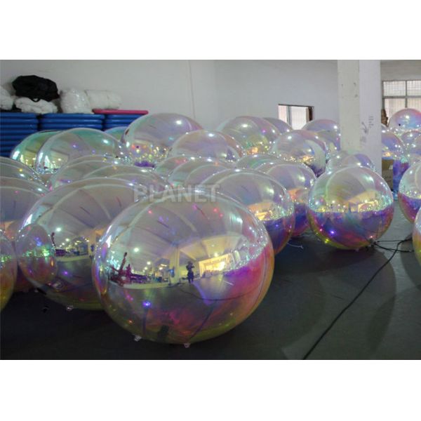 1.2м, воздушный шар зеркала 1.8м раздувной с печатью логотипа для рекламировать