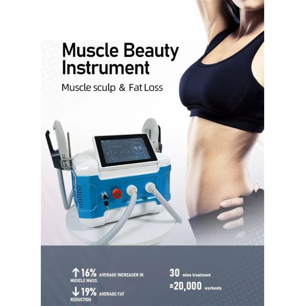 Портативный ваять мышцы тела потери веса Ems машины Emt экрана касания Hi