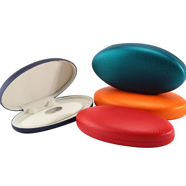 Coffret de bijoux en cuir en PU rectangulaire de luxe sur mesure pour emballage de collier de perles fait à la main