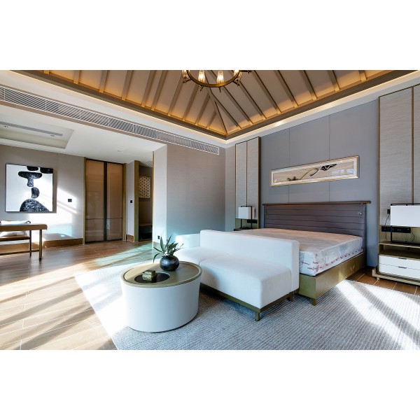 Custom Modern Luxury Hotel Guest Room Furniture Decor Cloth Material Songdesign Home Furniture One-Stop Service Design