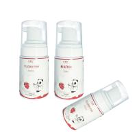 125ml パッケージサイズ ストロベリー味のトピカル歯用フッ素泡